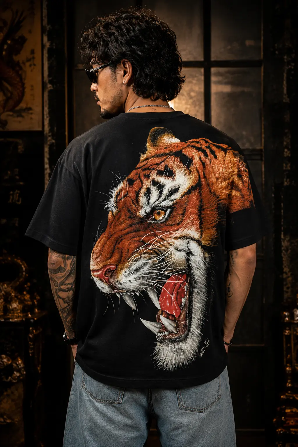 3D TIGER — GLOW IN THE DARK Premium HD • Eye Glow • Made in Thailand — view 2 of 5